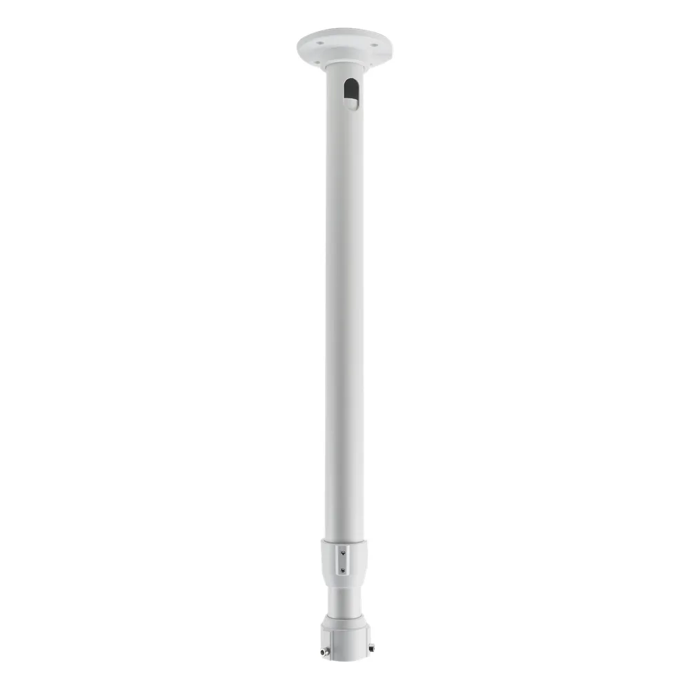 Montaje de techo telescópico tipo tubo para PTZ Hikvision, largo 60 cm - 120 cm