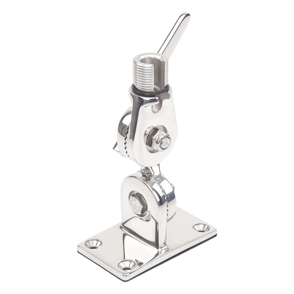 Montaje Rotativo de Acero Inoxidable / Ajuste de 4 posiciones / Rosca Estándar 1-1/4 – vista 3