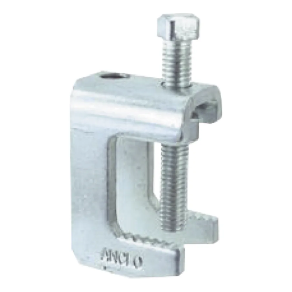 Mordaza Acero Fija barras de 3/4", para varilla roscada de 1/4".