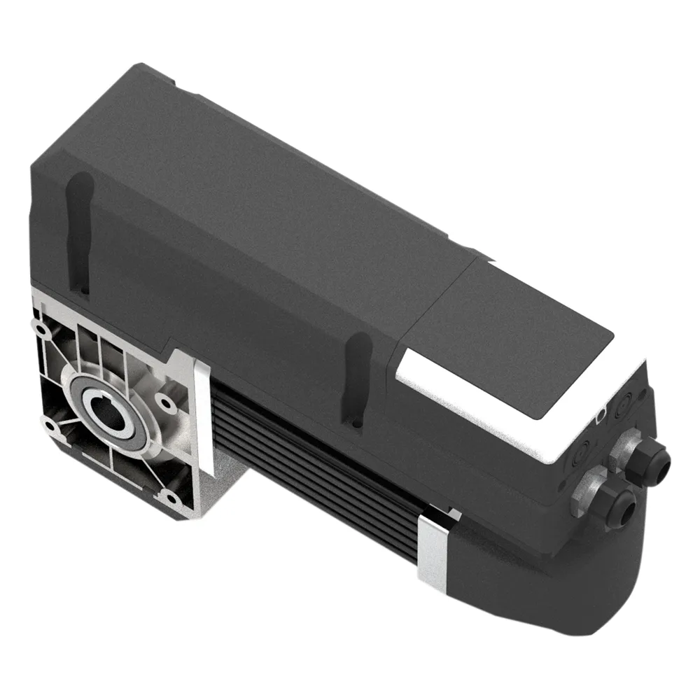 Motor para puertas de garage / Enrollables / Seccionales / 1HP / Silencioso / Estético / Fuerte / Iluminación LED / Torque 50Nm / Montaje lateral . – vista 2