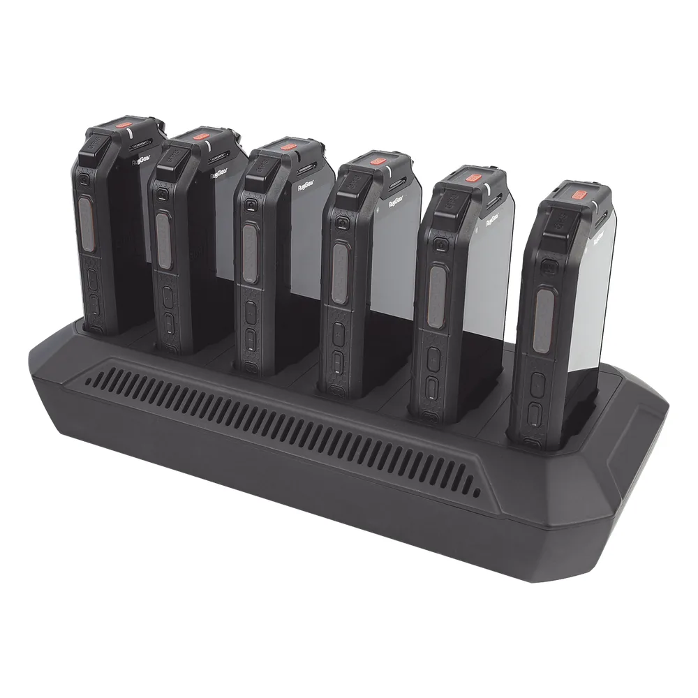 Multi-Cargador de Escritorio para 6 Unidades de Radio RG750 RugGear