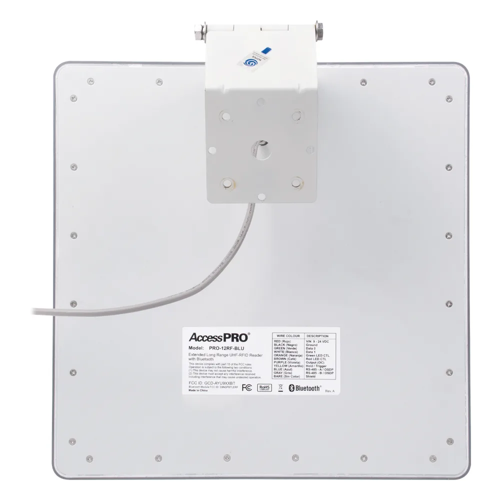 (Nueva Generación) Lector RFID UHF  + BLUETOOTH / LARGO ALCANCE 6 METROS / CLIMAS EXTREMOS / Programación desde Android/iOS / Wiegand – vista 3