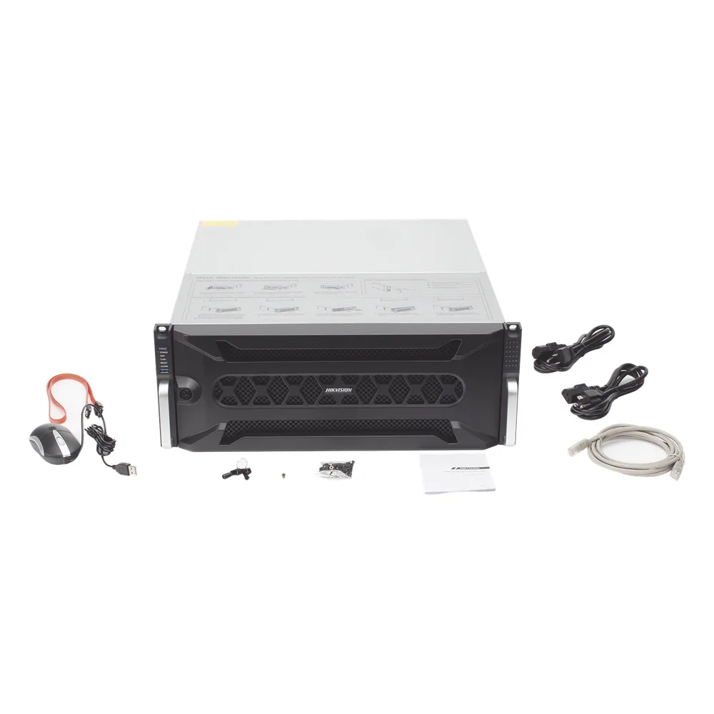 NVR 12 Megapixel (4K) / 256 canales IP / 24 Bahías de Disco Duro / 4 Puertos de Red / Soporta RAID con Hot Swap / NVR – vista 6
