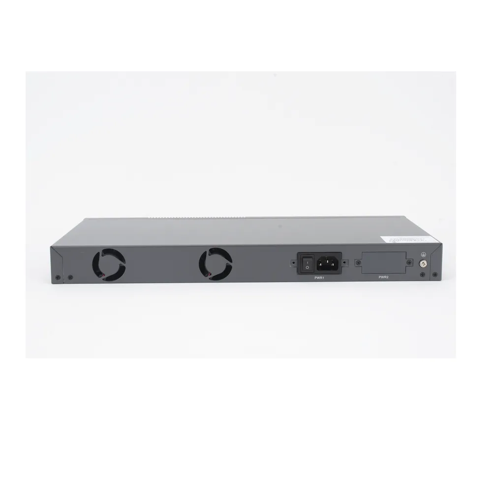 OLT de 2 puertos EPON con 6 puertos Uplink (4 puertos Gigabit Ethernet + 2 puertos Gigabit Ethernet SFP/SFP+) / hasta 128 ONUS – vista 4