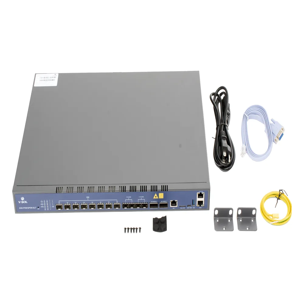 OLT Dual de 2 Puertos XGSPON/GPON / 4 Puertos Uplink (2 Puerto Gigabit RJ45 + 2 Puertos SFP/SFP+) / Hasta 512 ONUs – vista 5