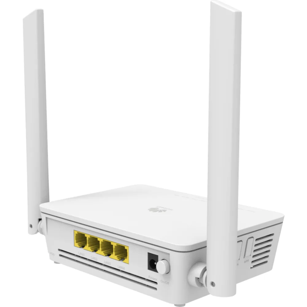 ONT GPON OptiXstar WiFi6 con 4 puertos GE, conector SC/APC, hasta 2402 Mbps – vista 2
