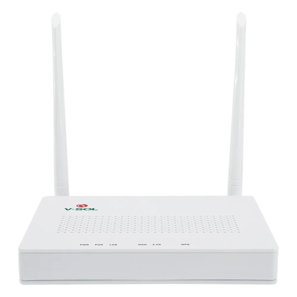 ONU Dual G/EPON con Wi-Fi en 2.4 GHz + 4 puertos LAN Gigabit, hasta 300 Mbps vía inalámbrico – vista 2