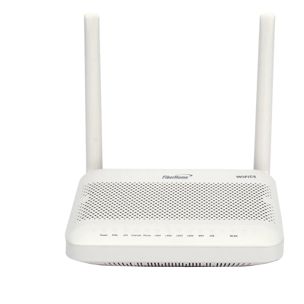 ONU GPON WiFi 6, (2.4/5 GHz), 2 Antenas de 5 dBi, Compatible con OLT de Terceros, 4 puertos Gigabit + 1 POTS + 2 USB, conector SC/UPC – vista 6