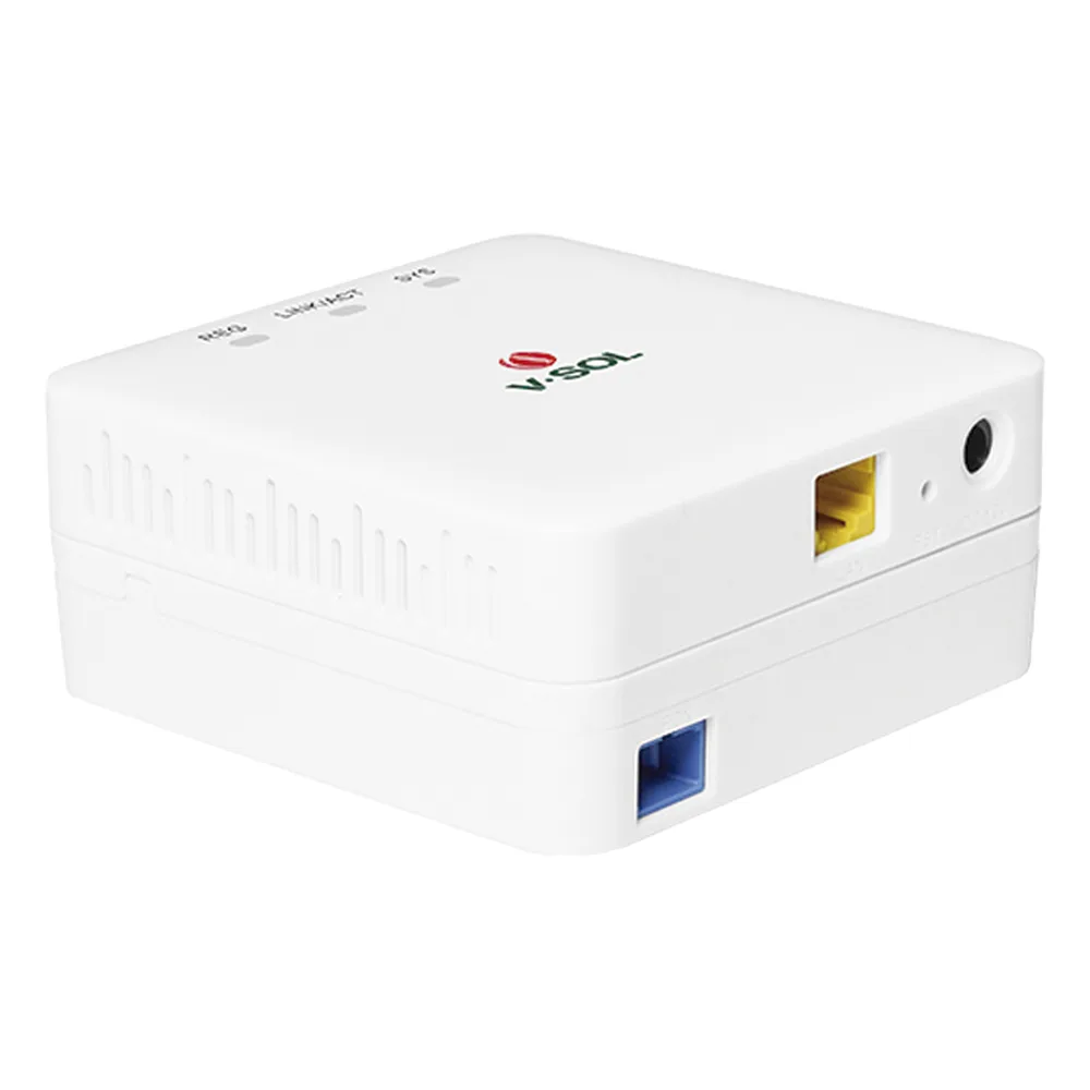 ONU/ONT Bridge EPON/GPON con 1 Puerto SC/UPC + 1 Puerto LAN Gigabit + Roseta Incluida