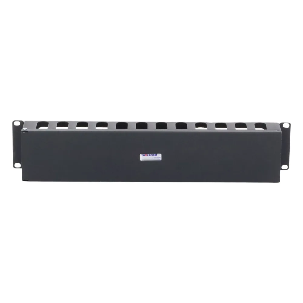 Organizador de cables horizontal de 19", 2UR (THE0040032001001 ) – vista 2