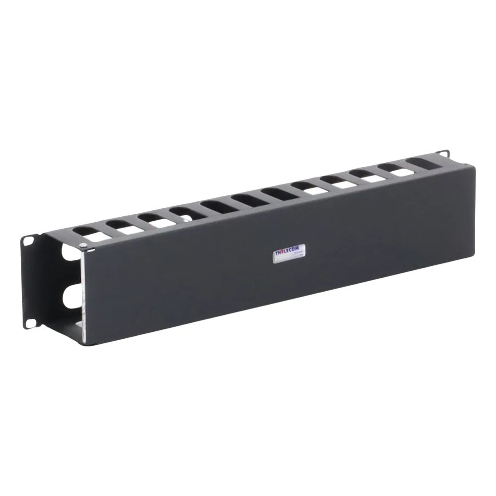 Organizador de cables horizontal de 19", 2UR (THE0040032001001 ) – vista 3