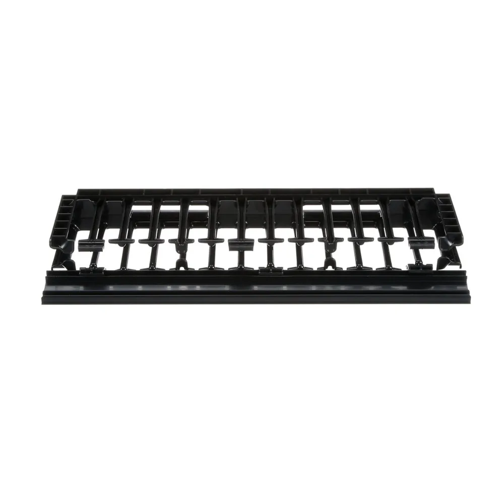 Organizador de Cables Horizontal NetManager de Alta Densidad, Sencillo (Solo Frontal), Para Rack de 19in, 1UR – vista 4