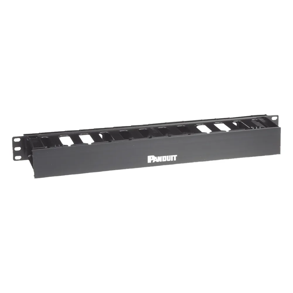 Organizador de Cables Horizontal PatchLink, Sencillo (Solo Frontal), Para Rack de 19in, 1UR – vista 3