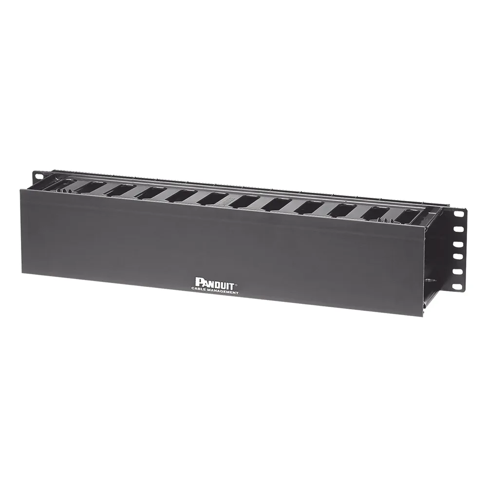 Organizador de Cables Horizontal PatchLink, Sencillo (Solo Frontal), Para Rack de 19in, 2UR