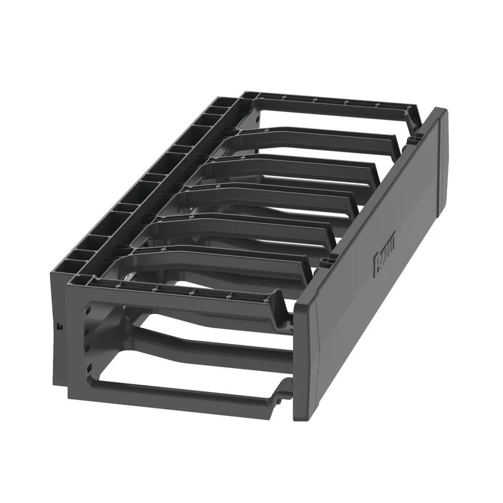 Organizador de Cables Horizontal PatchRunner™, Sencillo (Solo Frontal), Para Rack de 19in, 2UR – vista 3