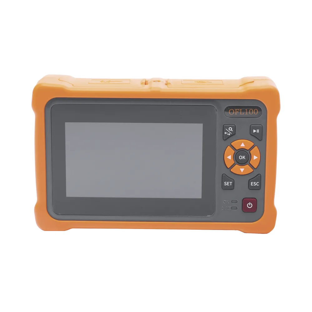 OTDR Monomodo para Pruebas en Enlaces de Fibra Óptica, Longitudes de Onda 1310 y 1550 nm, Entrada SC/APC – vista 2