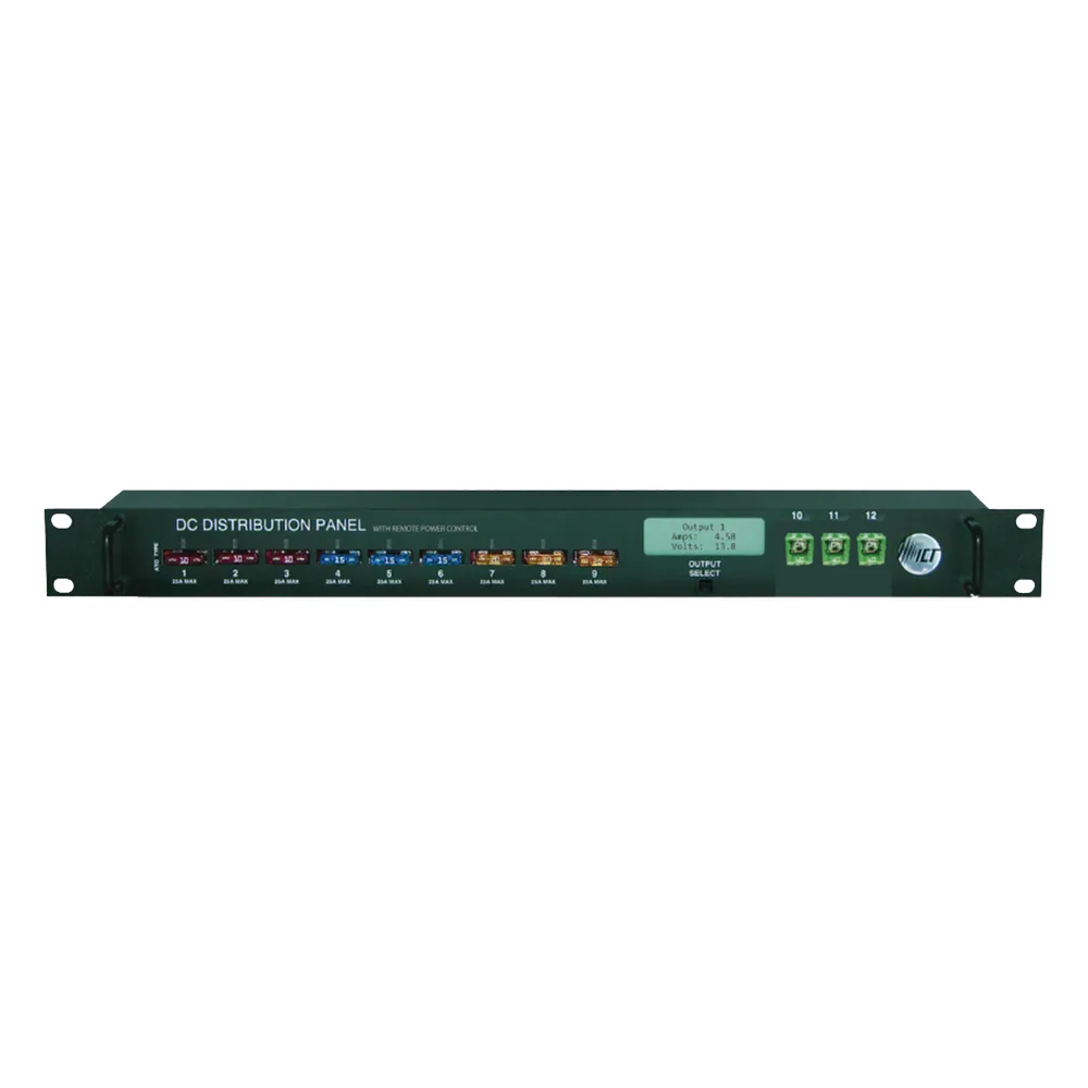 Panel Administrable IP con Control de Energía Remoto, Aplicaciones de  12 y 24 Vcc.