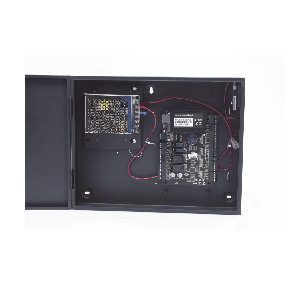 Panel de Control de Acceso 2 Puertas / 30,000 Tarjetas / TCP/IP / Gabinete y Fuente 12VCC 3A / Software ZKAccess 3.5 – vista 4