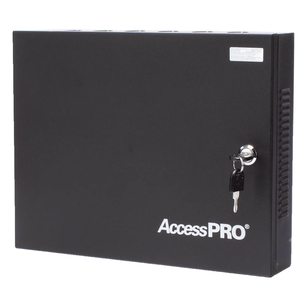 Panel de Control de Acceso 2 Puertas / 30,000 Tarjetas / TCP/IP / Gabinete y Fuente 12VCC 3A / Software ZKAccess 3.5
