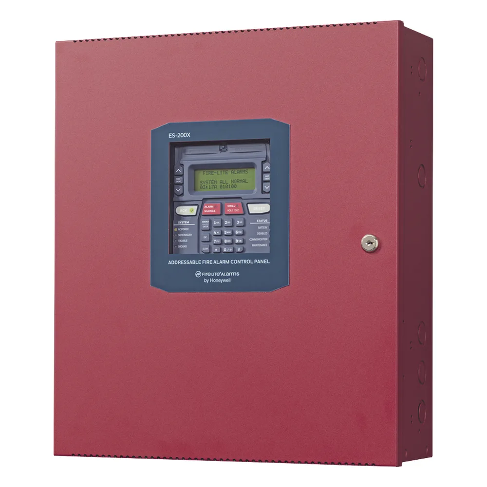 Panel de control de incendio direccionable con comunicador IP y POTS integrado, 318 puntos por lazo SLC, expandible a 954 puntos – vista 3