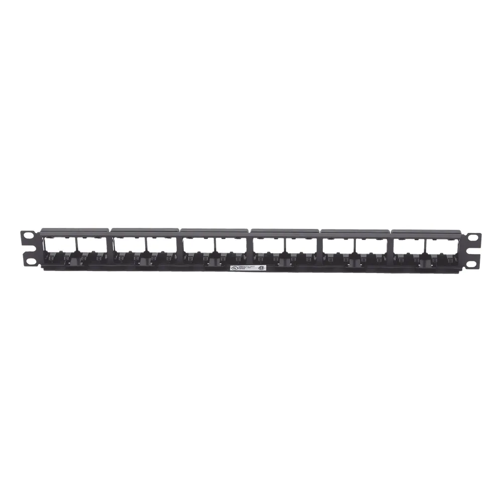 Panel de Parcheo Modular Mini-Com (Sin Conectores), Plano, Sin Blindaje, de 24 Puertos, 1UR – vista 3