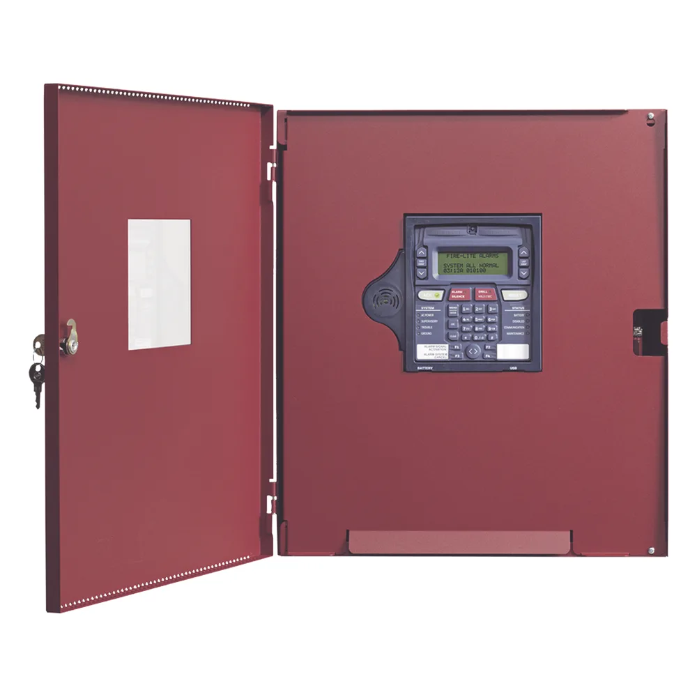 Panel direccionable de detección de incendio de un lazo SLC para hasta 198 puntos, con comunicador dual IPOTS-COM y 4 circuitos NAC – vista 4