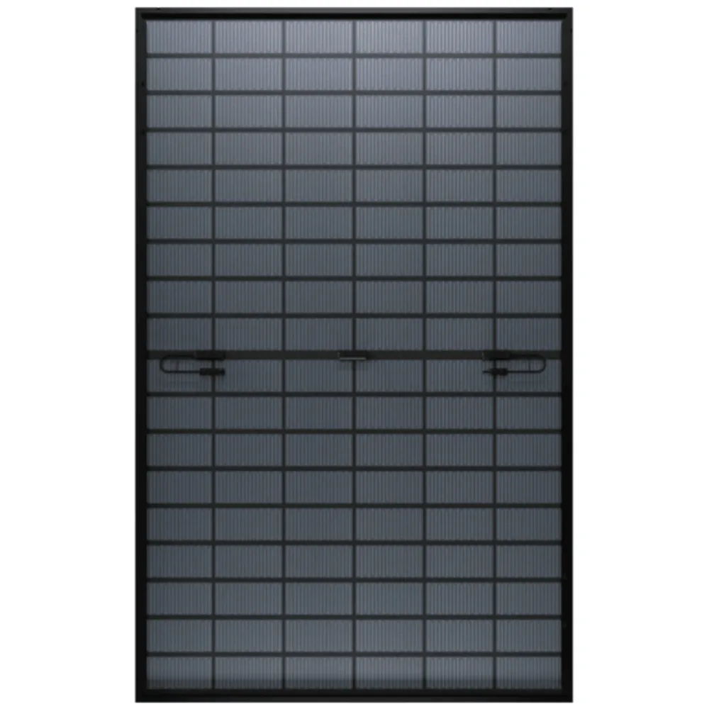 Panel Solar Monocristalino / HPBC 2.0 / 475 W / 23.3% Eficiencia / Double Glass Premium Black / 108 Celdas (6×18) / Anti Sombreado / 30 Años Garantía Lineal – vista 2