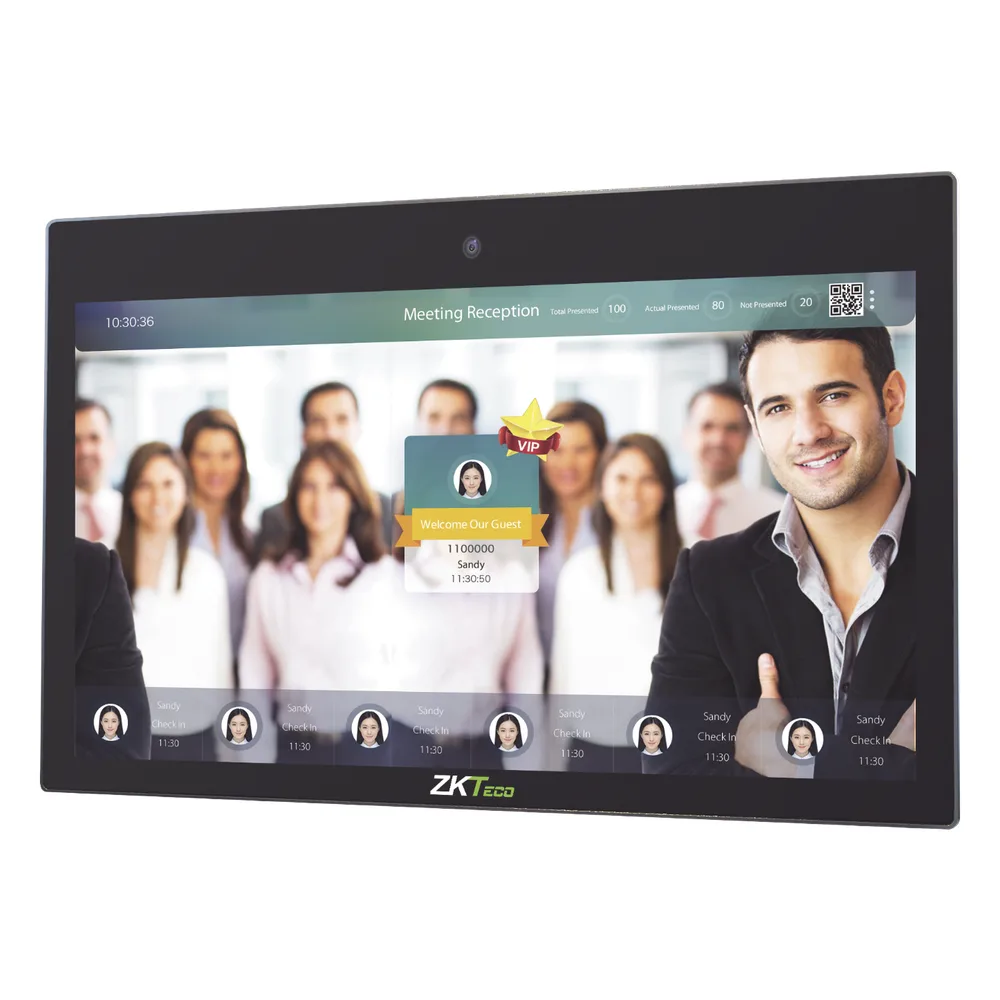 Pantalla de 32 pulgadas para publicidad con reconocimiento facial de hasta 5 personas al mismo tiempo – vista 2