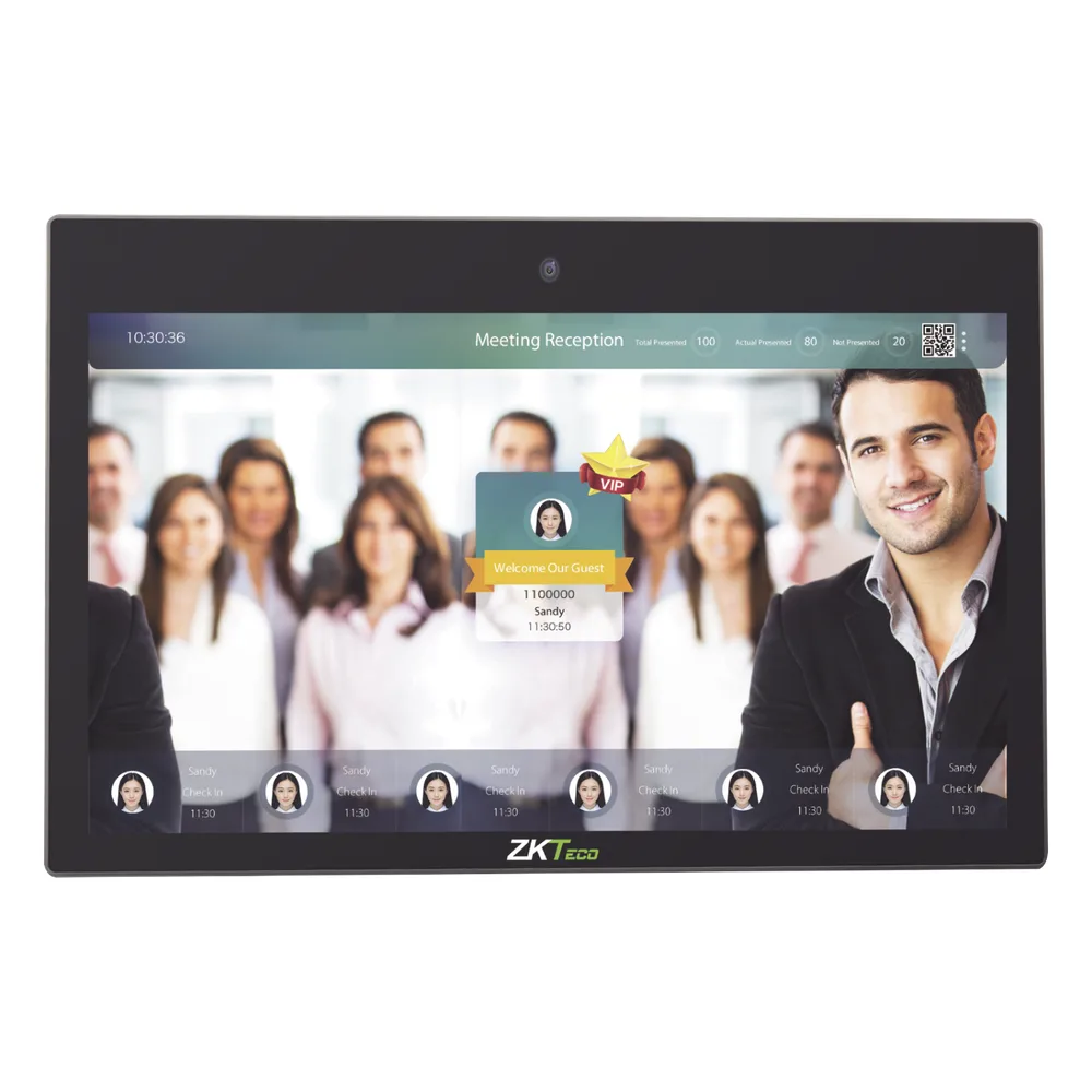 Pantalla de 32 pulgadas para publicidad con reconocimiento facial de hasta 5 personas al mismo tiempo