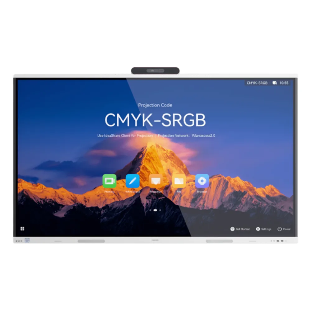 Pantalla Interactiva IdeaHub S3 para Colaboración Inteligente / 65” / Doble Cámara 4K / Harmony OS / Wi-Fi 6 / 24 Micrófonos / BYOM / Enfoque Automático / Baffle acústico / Gestión desde la nube