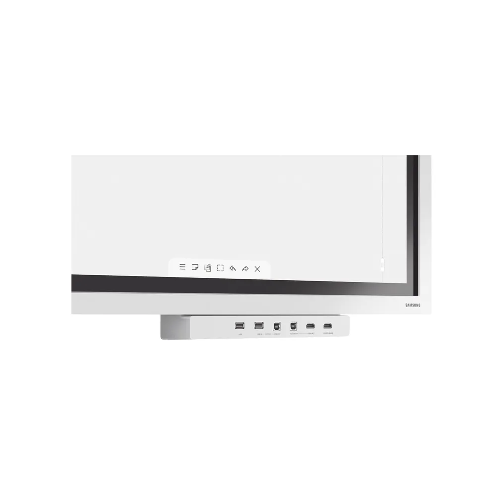 Pantalla Interactiva Touch de 65" con Lápiz Táctil / conectividad Wifi / USB / RJ45 / RS232 / HDMI / Salida Touch / Tizen SO / compatible con VESA – vista 10