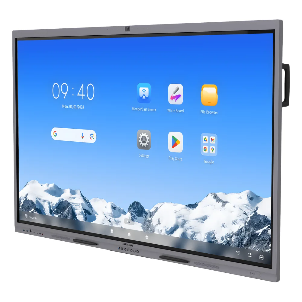 Pantalla Interactiva Touch de 75" Android 16 / Asistentes IA / Google Suite Preinstalado con Certificación EDLA / Cámara Web 8 MP / Resolución 4K / Bocinas Integradas / Entradas HDMI y VGA / Incluye 2 Lápices para Escribir – vista 2
