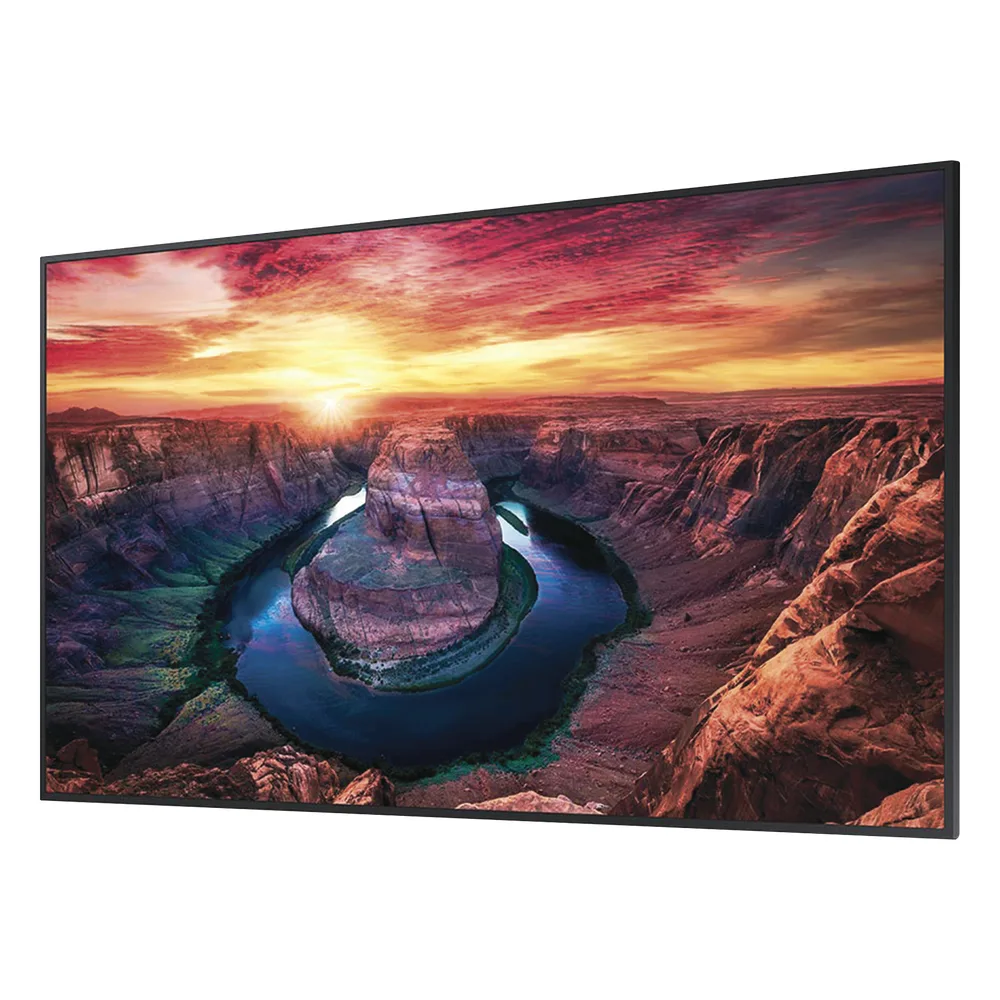 Pantalla Profesional LED de 43" para marketing digital / UHD 4K (3840x2160p) / Entradas de Video HDMI / uso 24/7 / Compatible VESA 200x200 / compatible con plataforma de gestion Samsung VXT