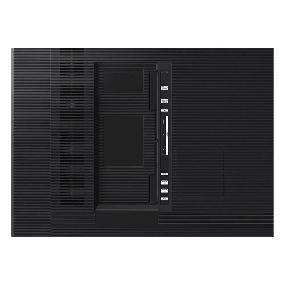 Pantalla Profesional LED de 55" para marketing digital / UHD 4K (3840x2160p) / Entradas de Video HDMI / uso 16/7 / Compatible VESA 200x200 / compatible con plataforma de gestion Samsung VXT – vista 4