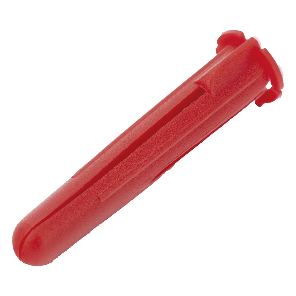 Paquete Con 10 Taquetes Rojos de 1/4" y 10 tornillos 10 x 1 1/2" (4.82 x 38 mm) (1103-05002) – vista 3