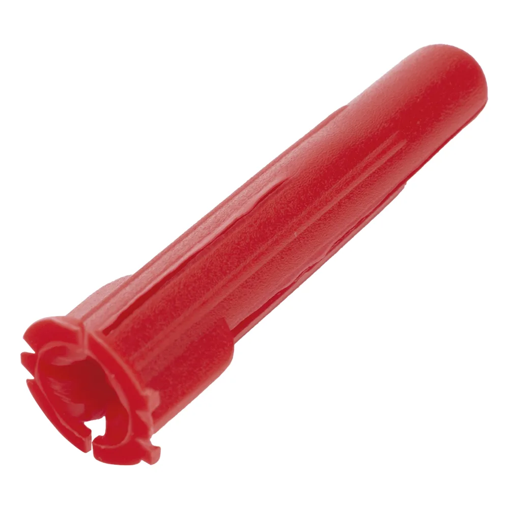 Paquete Con 10 Taquetes Rojos de 1/4" y 10 tornillos 10 x 1 1/2" (4.82 x 38 mm) (1103-05002) – vista 4