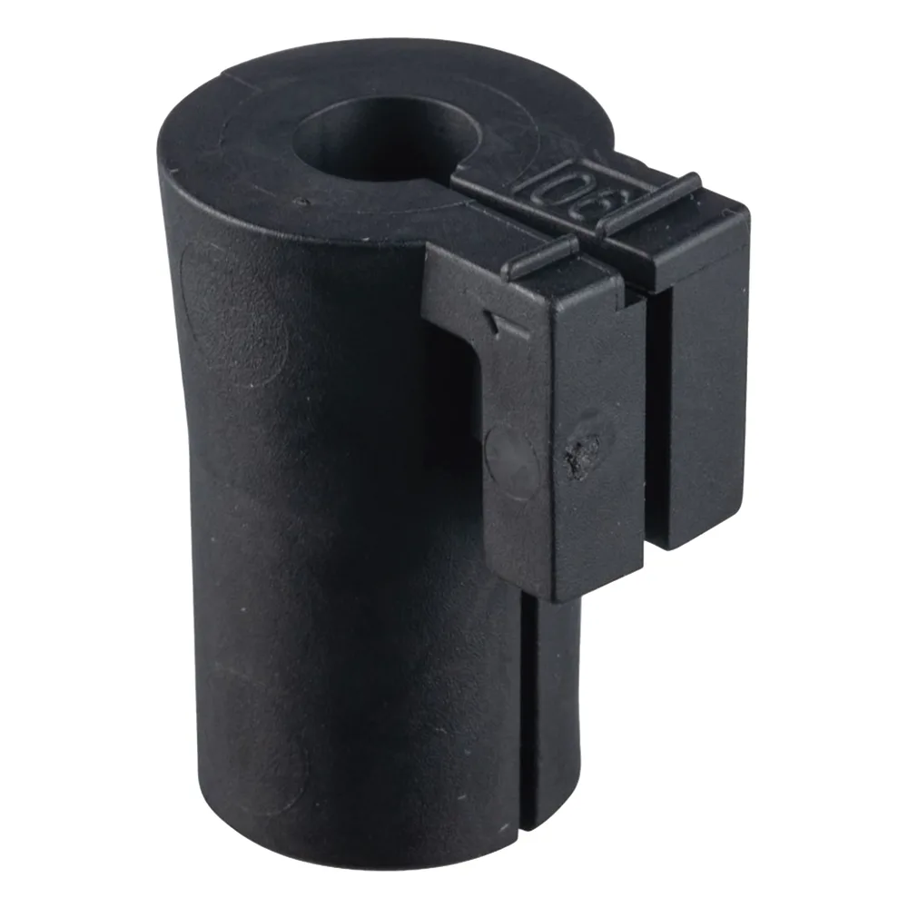 Pasacable Grommet de Entrada de Cable Terminado, Sencillo y Pequeño, 0.24"-0.28", Color Negro. Paquete de 12 Piezas – vista 2