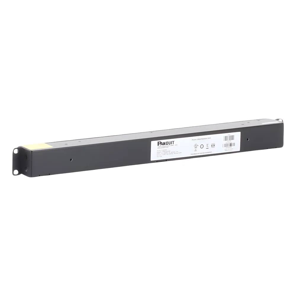 PDU Básico para Distribución de Energía, Enchufe de Entrada NEMA 5-20P, Con 12 Contactos NEMA 5-20R, Instalación Horizontal de 19in, 1UR, 20 Amp, 120 Vca – vista 5