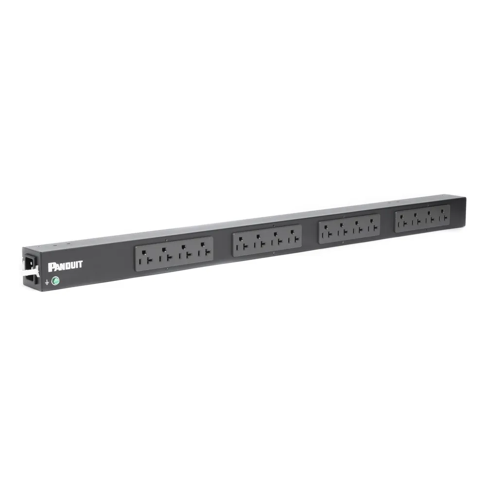 PDU Básico para Distribución de Energía, Enchufe de Entrada NEMA 5-20P, Con 16 Contactos NEMA 5-20R, de Instalación Vertical, 20 Amp, 120 Vca – vista 4