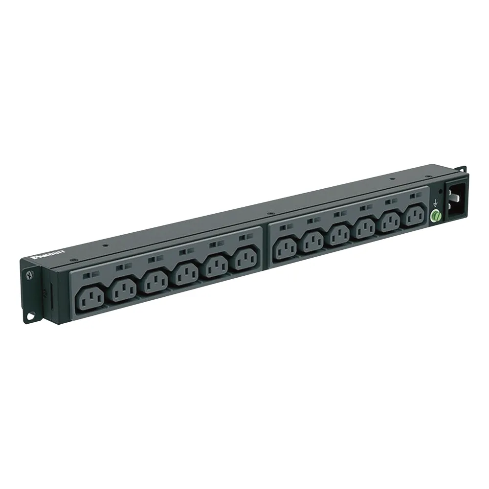 PDU Básico para Distribución de Energía, Enchufe de Entrada NEMA L6-20P, Con 13 Contactos C13, Instalación Horizontal de 19in, 1UR, 20 Amp, 220 Vca