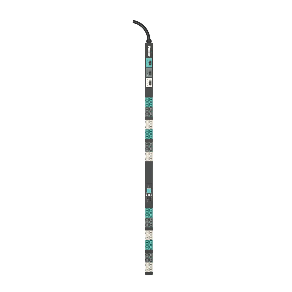 PDU EL2P Inteligente Monitoreable y Switchable (MS), para Distribución de Energía, Enchufe de Entrada NEMA L21-30P, Con 24 Salidas C13/C15 y 24 C13/C15/C19/C21, de Instalación Vertical, 208 Vca, 30 Amp – vista 2