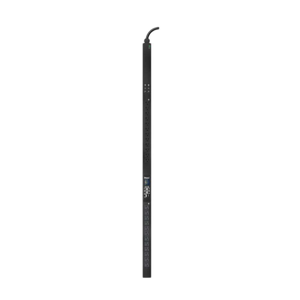 PDU ES2P Monitoreable (MI) para Distribución de Energía, Enchufe de Entrada NEMA L5-30P, Con 24 Salidas NEMA 5-20R, de Instalación Vertical, 120 Vca, 30 Amp – vista 2