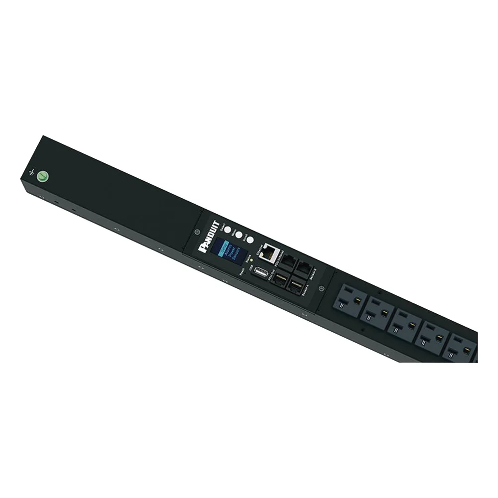 PDU G5 Monitoreable (MI) para Distribución de Energía, Enchufe de Entrada NEMA 5-15P, Con 16 Salidas NEMA 5-20R, de Instalación Vertical, 120 Vca, 15 Amp – vista 4