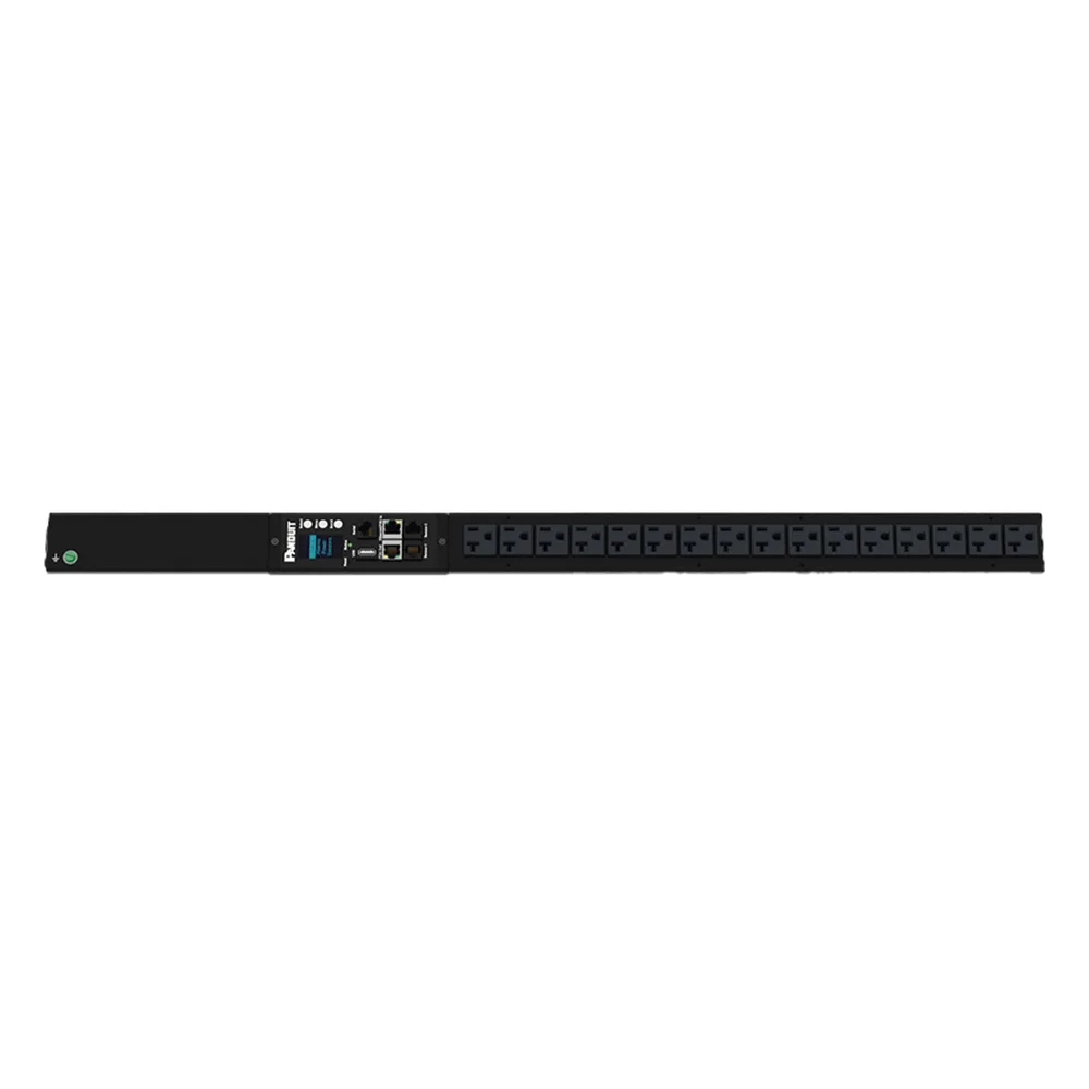 PDU G6 Monitoreable (MI) para Distribución de Energía, Enchufe de Entrada NEMA 5-15P, Con 16 Salidas NEMA 5-20R, de Instalación Vertical, 120 Vca, 15 Amp – vista 4