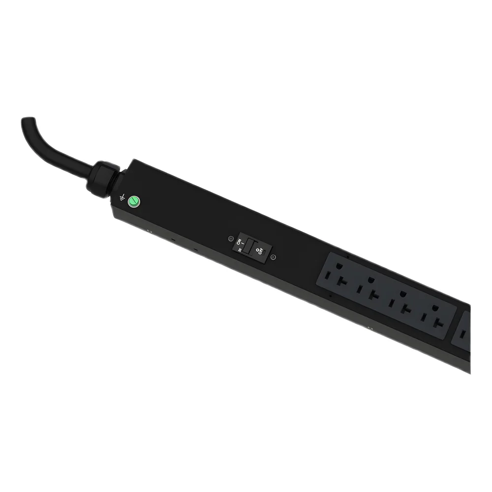 PDU G6 Monitoreable (MI) para Distribución de Energía, Enchufe de Entrada NEMA L5-30P, Con 24 Salidas NEMA 5-20R, de Instalación Vertical, 120 Vca, 30 Amp – vista 3