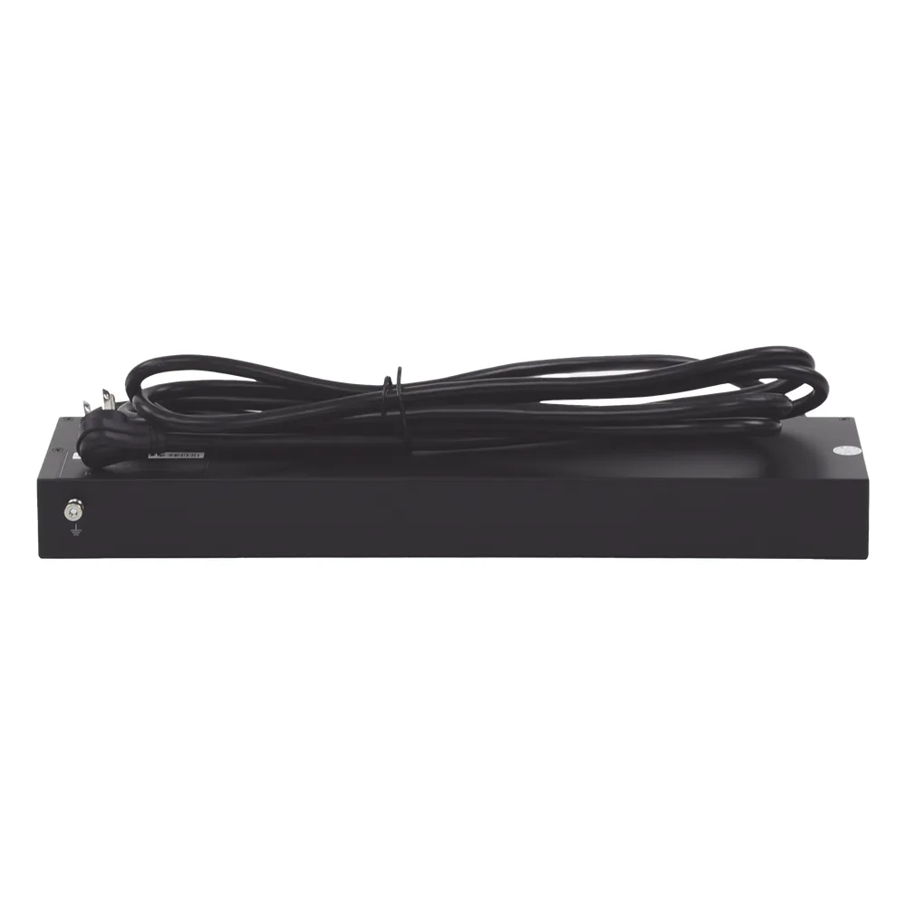 PDU Switchable por Toma, Para Distribución de Energía, Entrada 120 Vca NEMA 5-15P, Con 8 Salidas NEMA 5-15R, Horizontal 19in, 1UR – vista 4