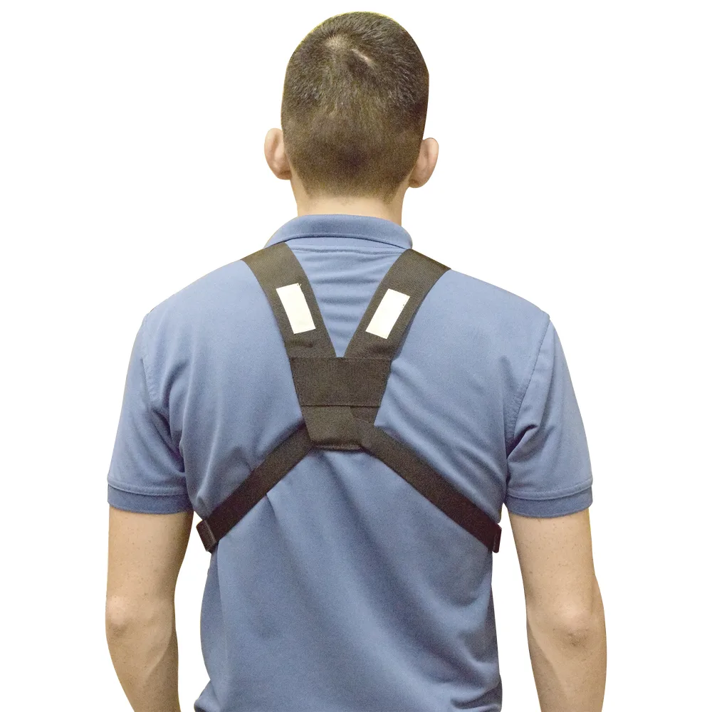 Pechera Universal con soporte para radio, sostén de bolígrafo y seguridad para la bolsa con cinta adherente. Logo TX-PRO. – vista 3