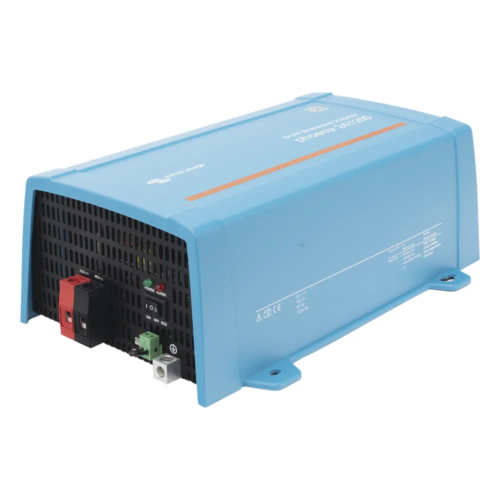 Phoenix 24/1200 VE.Direct / Inversor de Onda Pura / Entrada 24 Vcc / Salida 1000 W 120 Vac 60 Hz – vista 4