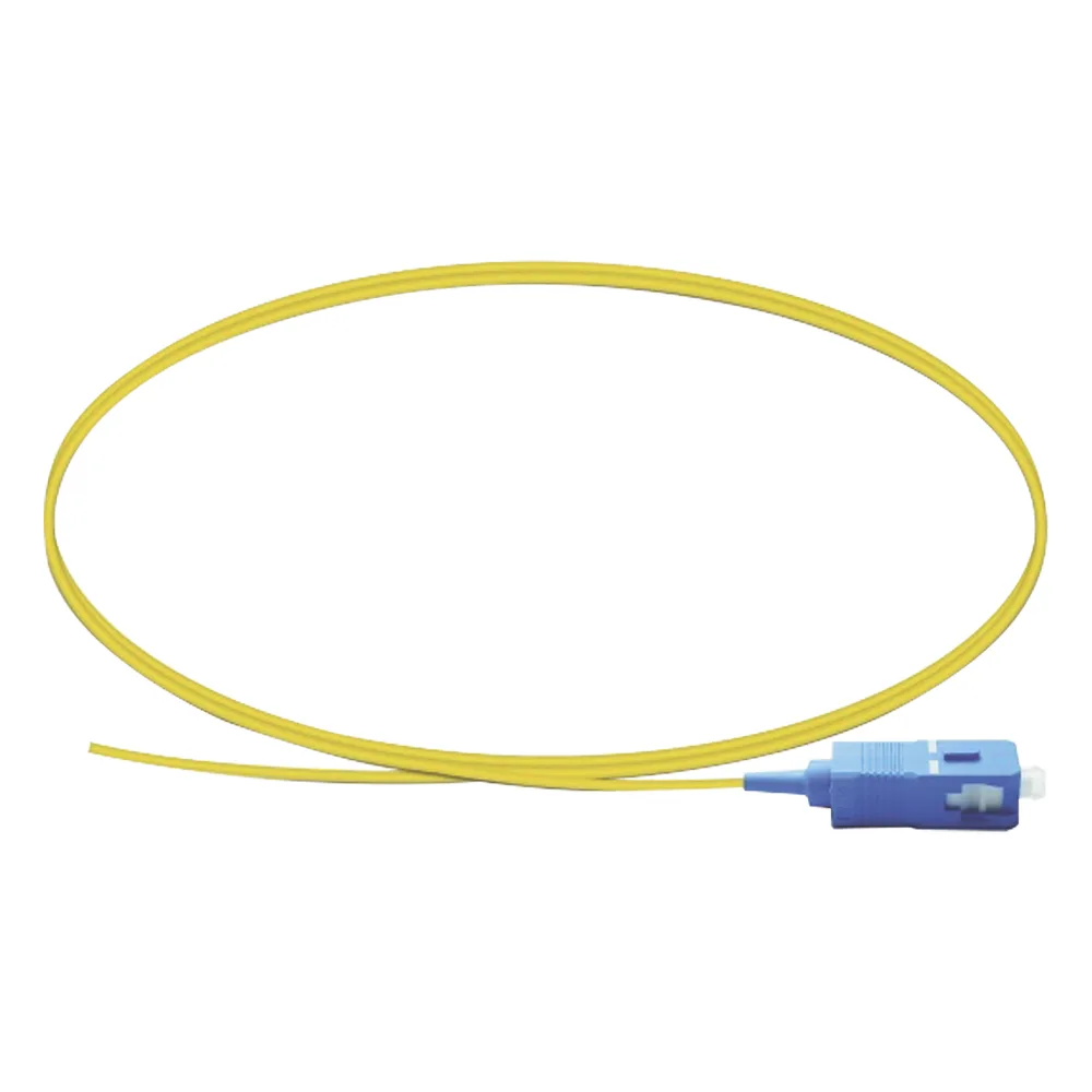 Pigtail de Fibra Óptica Monomodo SC/UPC, Simplex de 1 Metro (3.28 Pies)