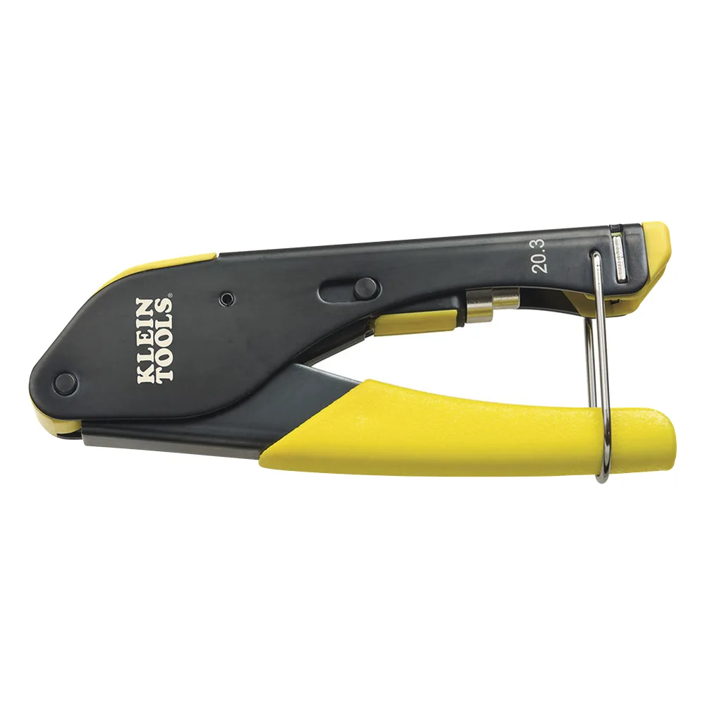 Pinza para Instalación de Conector F de Compresión con Cables RG59, RG6/6Q